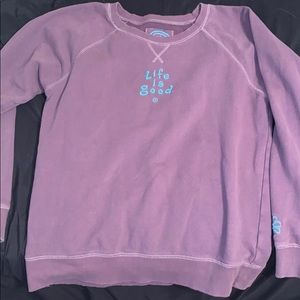 vintage LIFE IS GOOD sweatshirt